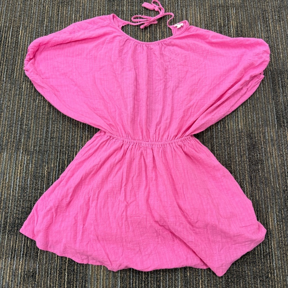 Aerie S pink Golden Hour swim‎ cover up/dress/tunic
